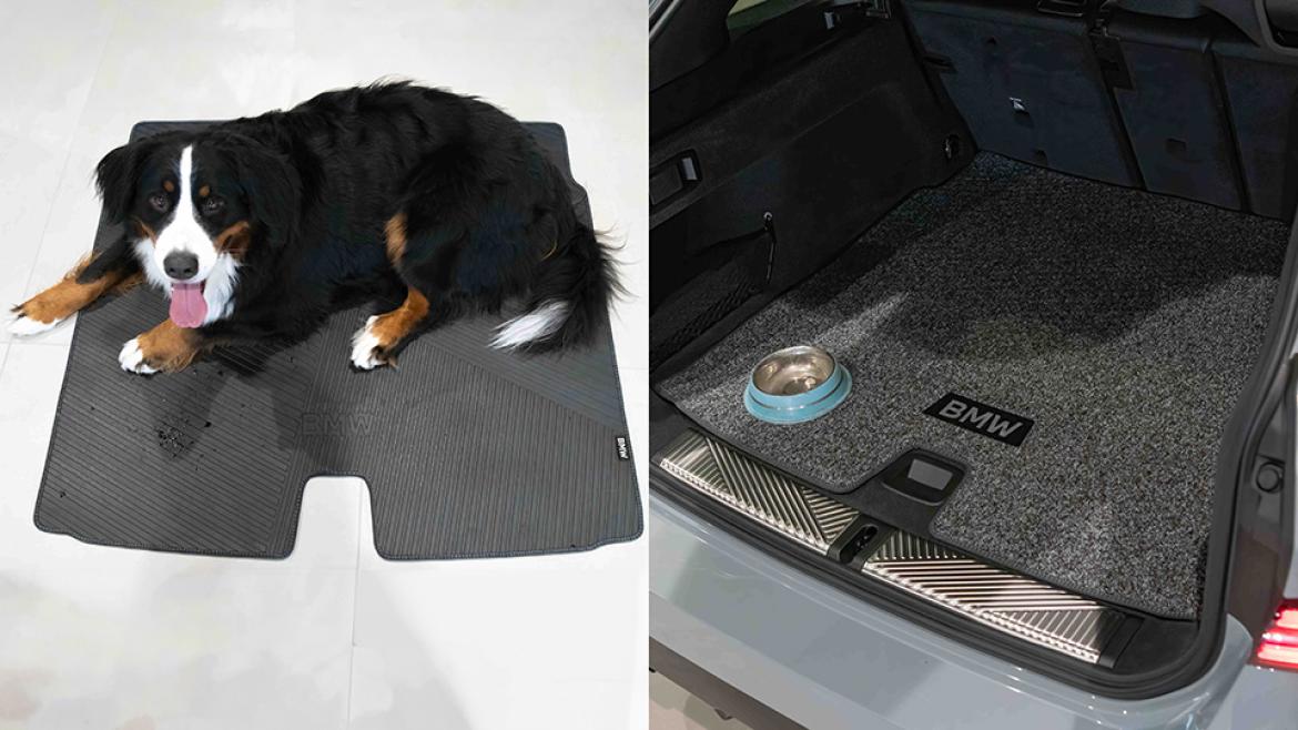 Tapis de coffre réversible